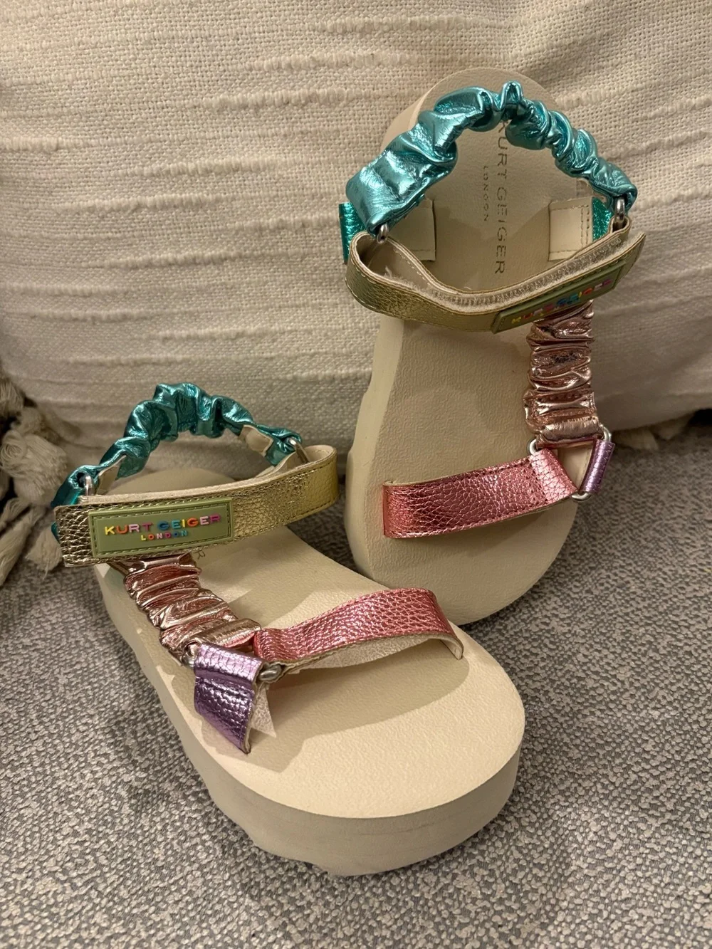 Kurt Geiger London Junior Mini Orion Multicolor Sandal